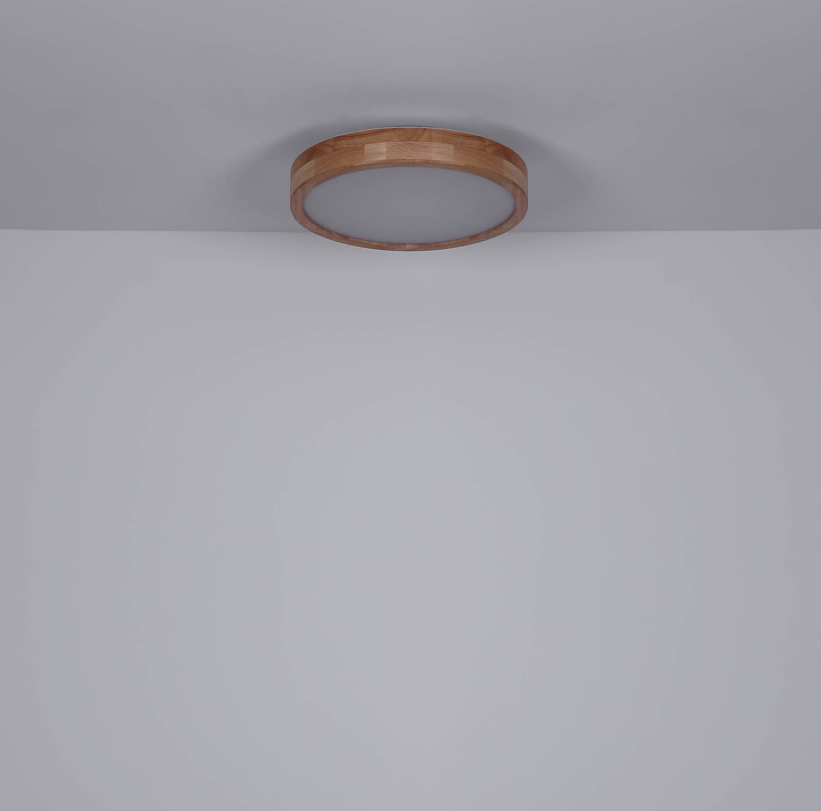 LED taklampe Rainer Ø40 cm CCT dimbar treoptikk med fjernkontroll lysmodus