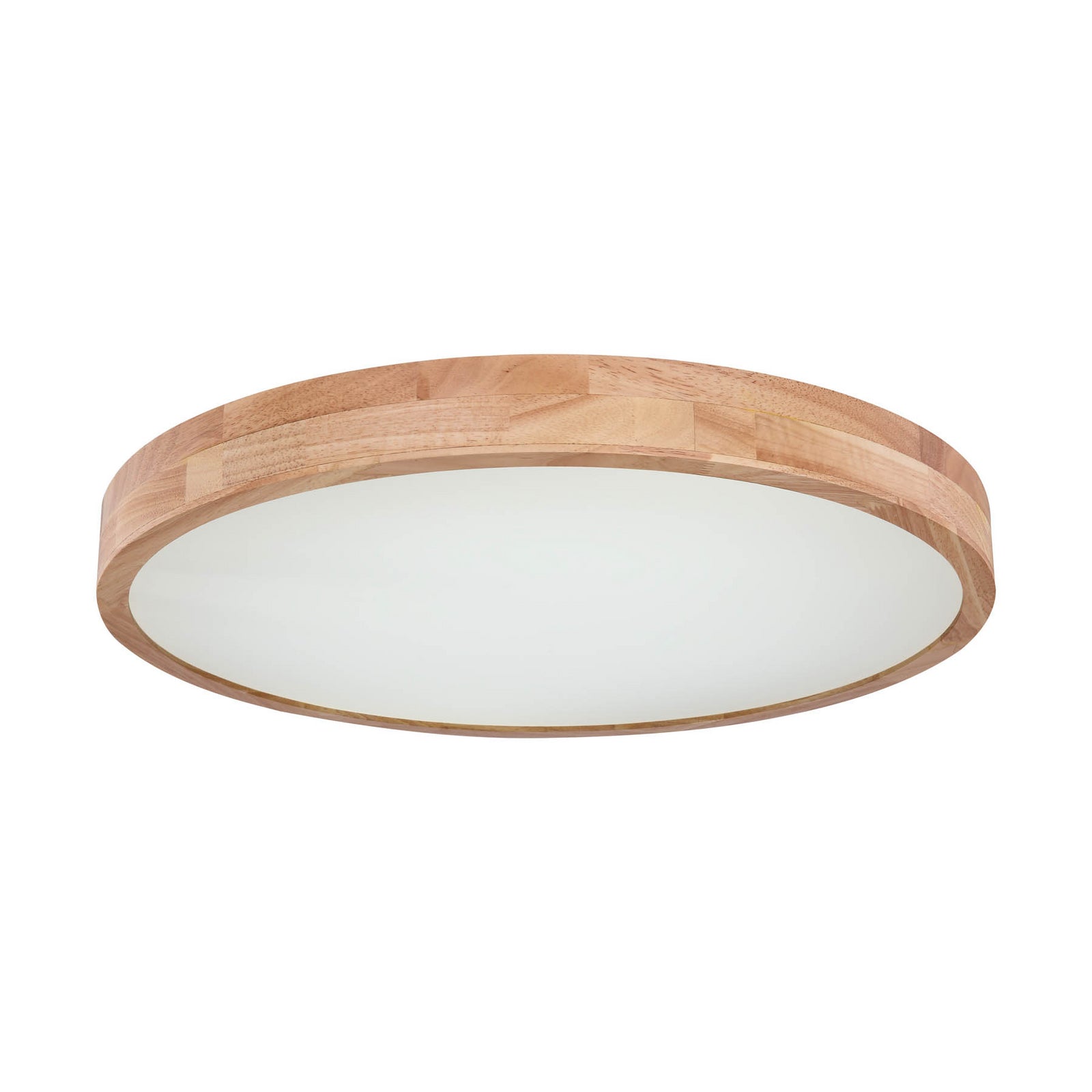 LED taklampe Rainer trefarget metall Ø60 cm montert