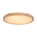LED taklampe Rainer treoptikk dimbar Ø80 cm CCT med fjernkontroll forfra