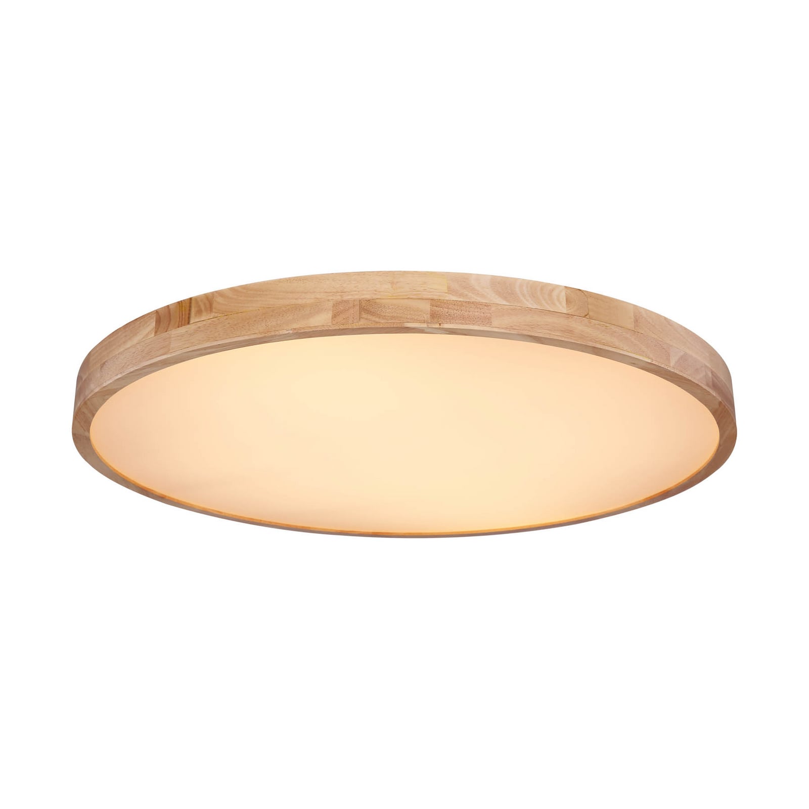 LED taklampe Rainer treoptikk dimbar Ø80 cm CCT med fjernkontroll forfra