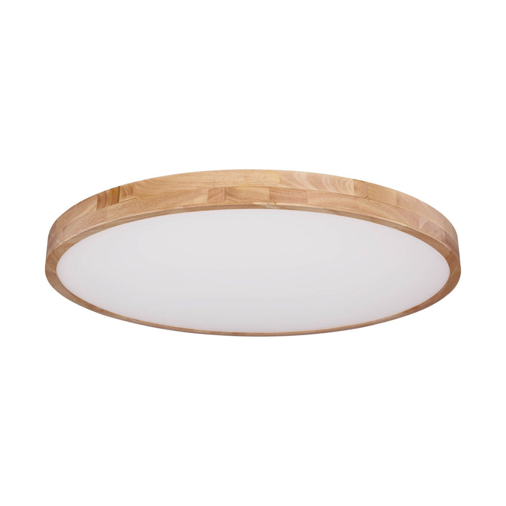 Detalj av LED taklampe Rainer treoptikk dimbar Ø80 cm CCT med fjernkontroll