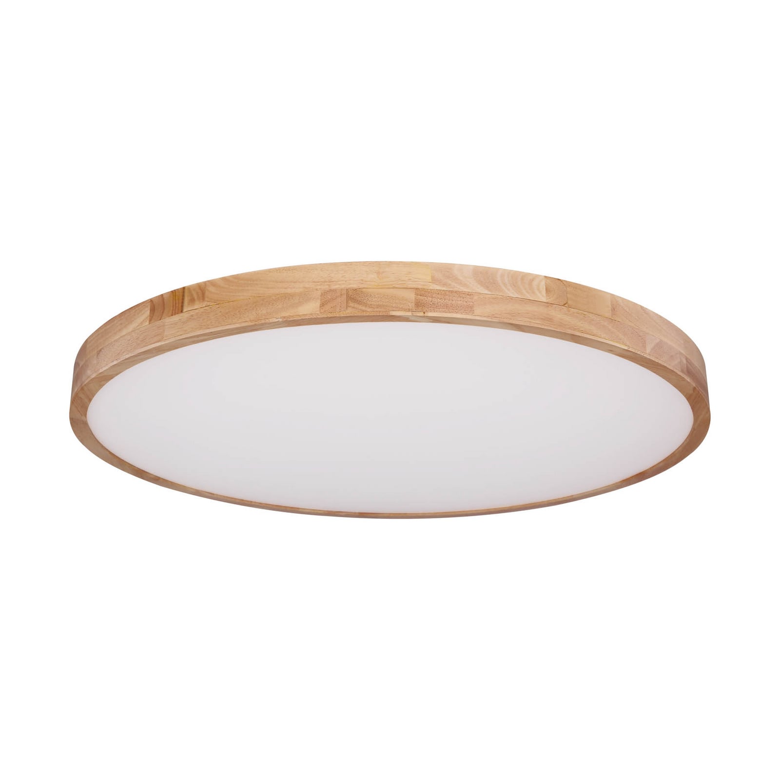 Detalj av LED taklampe Rainer treoptikk dimbar Ø80 cm CCT med fjernkontroll