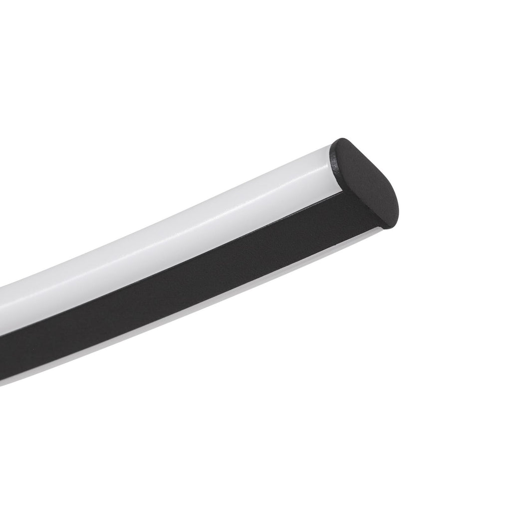 LED taklampe Ravion svart aluminium 90 cm varmhvit vinkelbilde