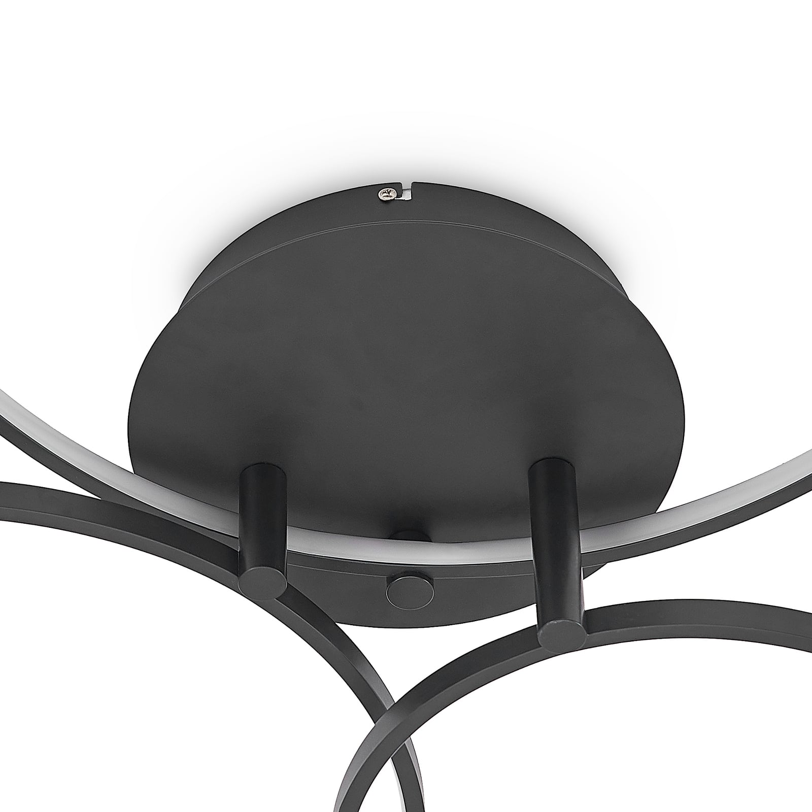LED taklampe Rayk nærbilde av dimmerfunksjon