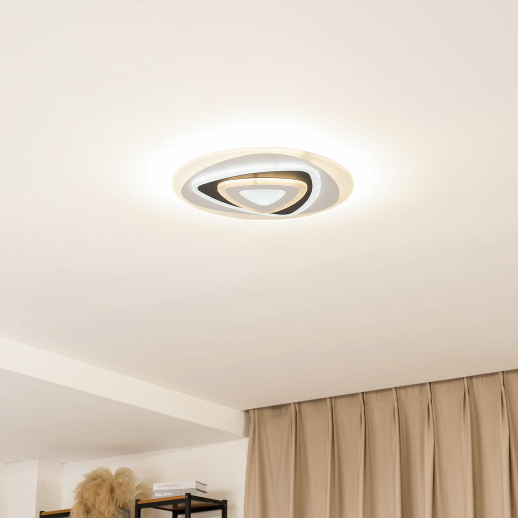 LED taklampe Rebeka CCT dimbar med fjernkontroll bakside