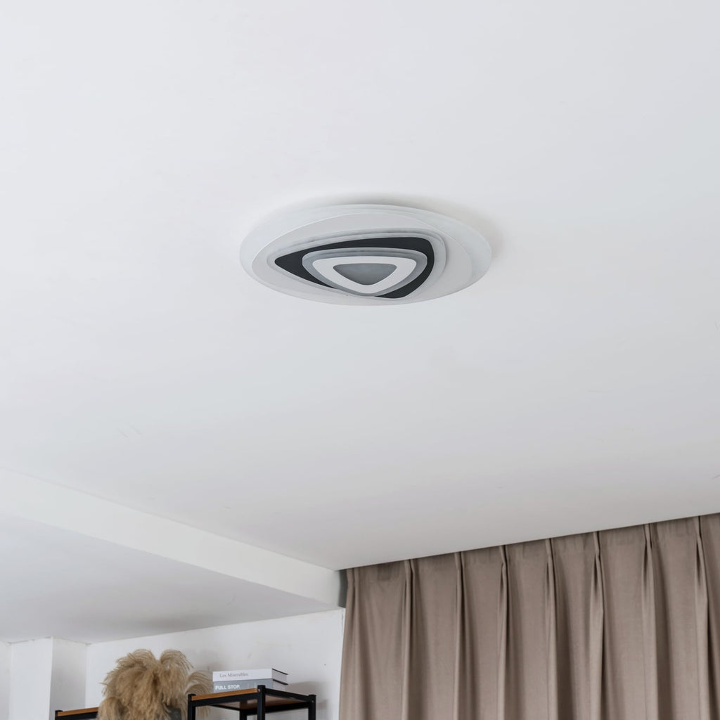 LED taklampe Rebeka CCT dimbar med fjernkontroll detalj