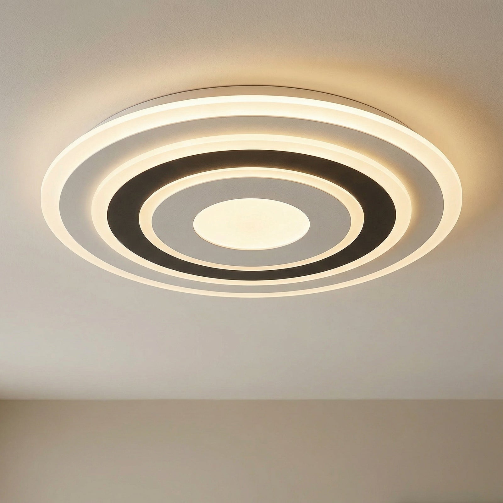 LED taklampe Rebeka dimbar CCT Ø70 cm 48W med fjernkontroll design