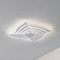 LED taklampe Rebeka dimbar CCT 47x47 cm hvit forfra