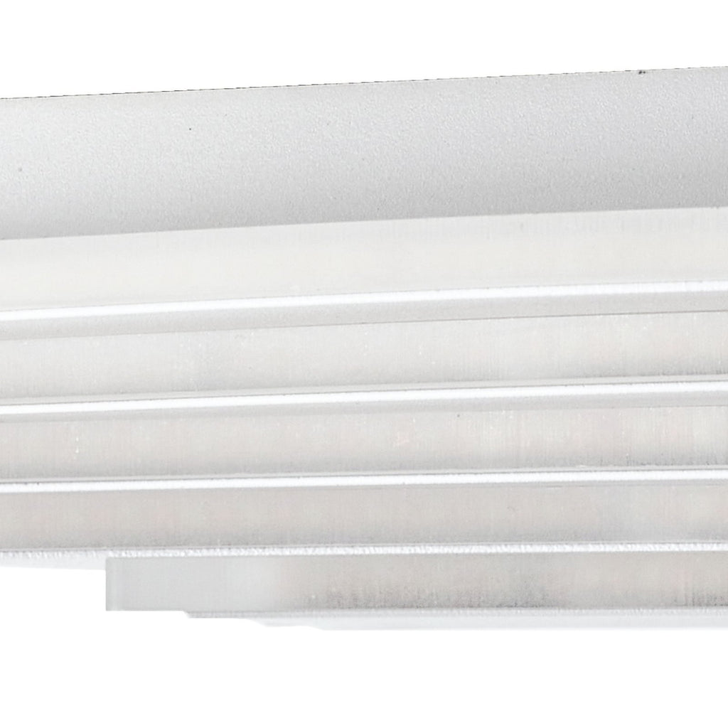 LED taklampe Rebeka dimbar CCT 47x47 cm hvit skrudd opp