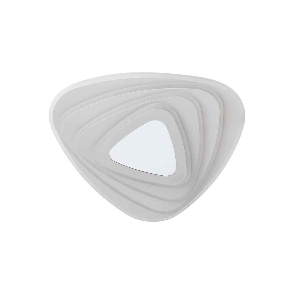 LED taklampe Rebeka dimbar CCT fjernkontroll hvit montert