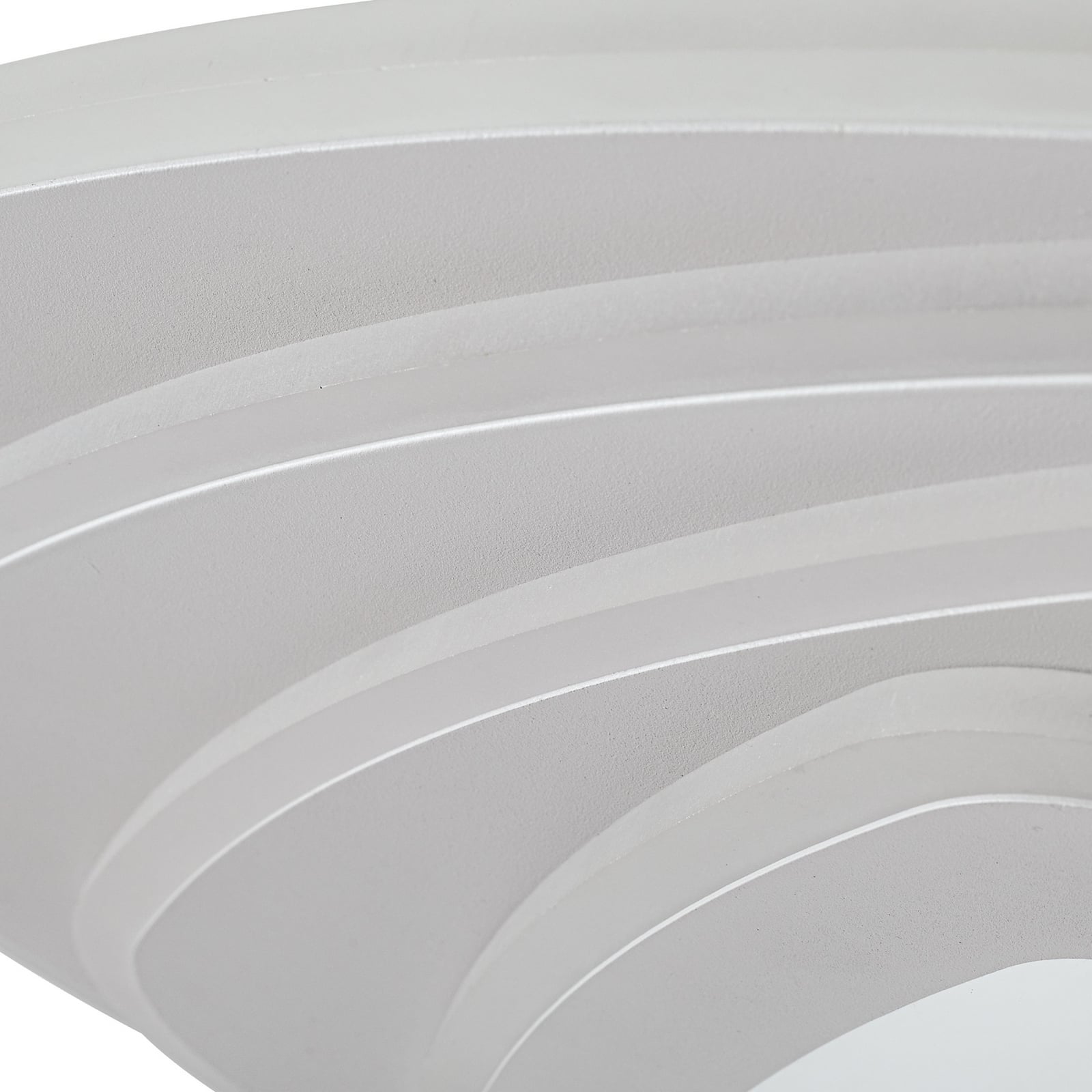 LED taklampe Rebeka dimbar CCT fjernkontroll hvit side