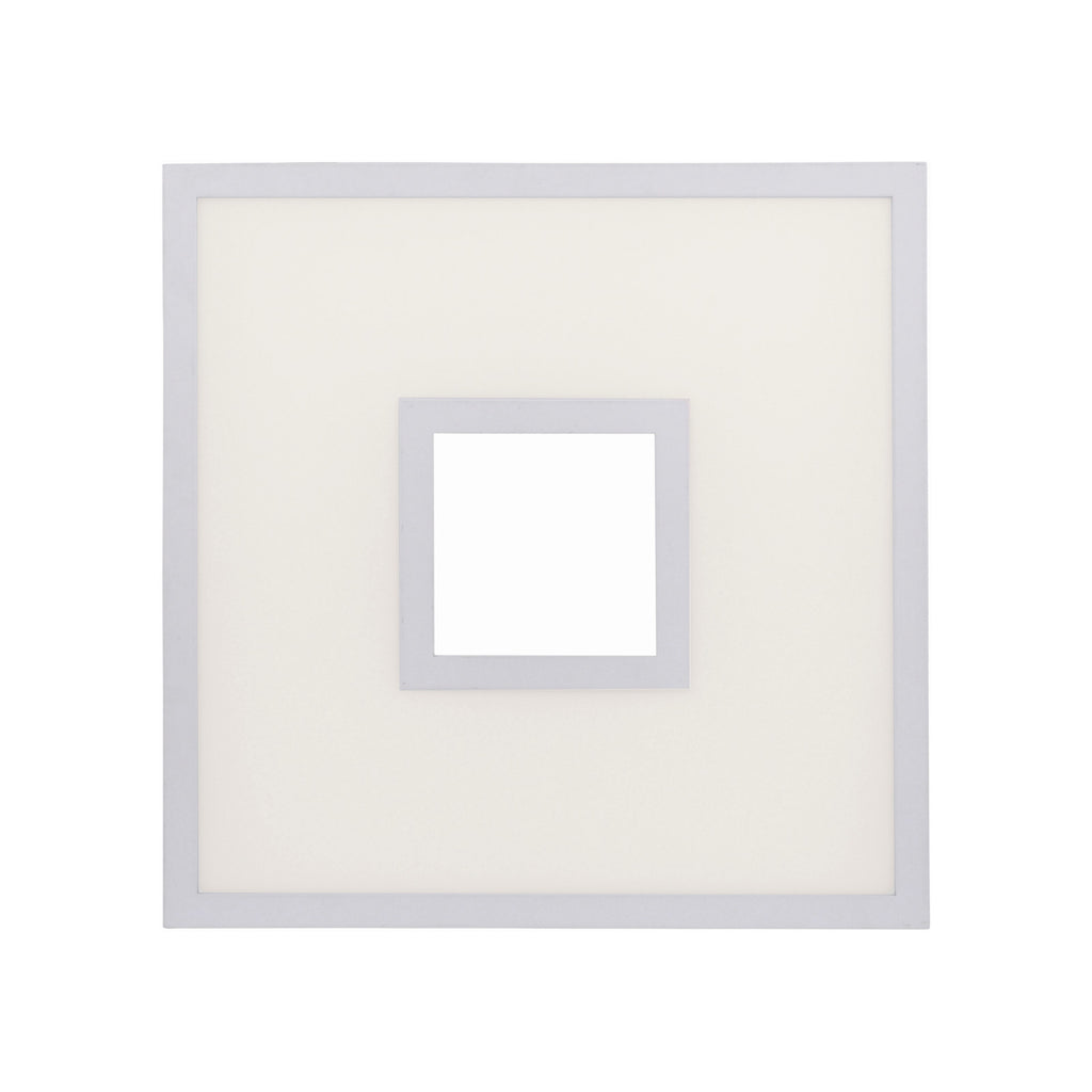LED taklampe Recess dimbar RGBW 45x45 cm montert i tak