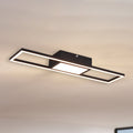 LED taklampe Rigido svart CCT dimbar med fjernkontroll forfra