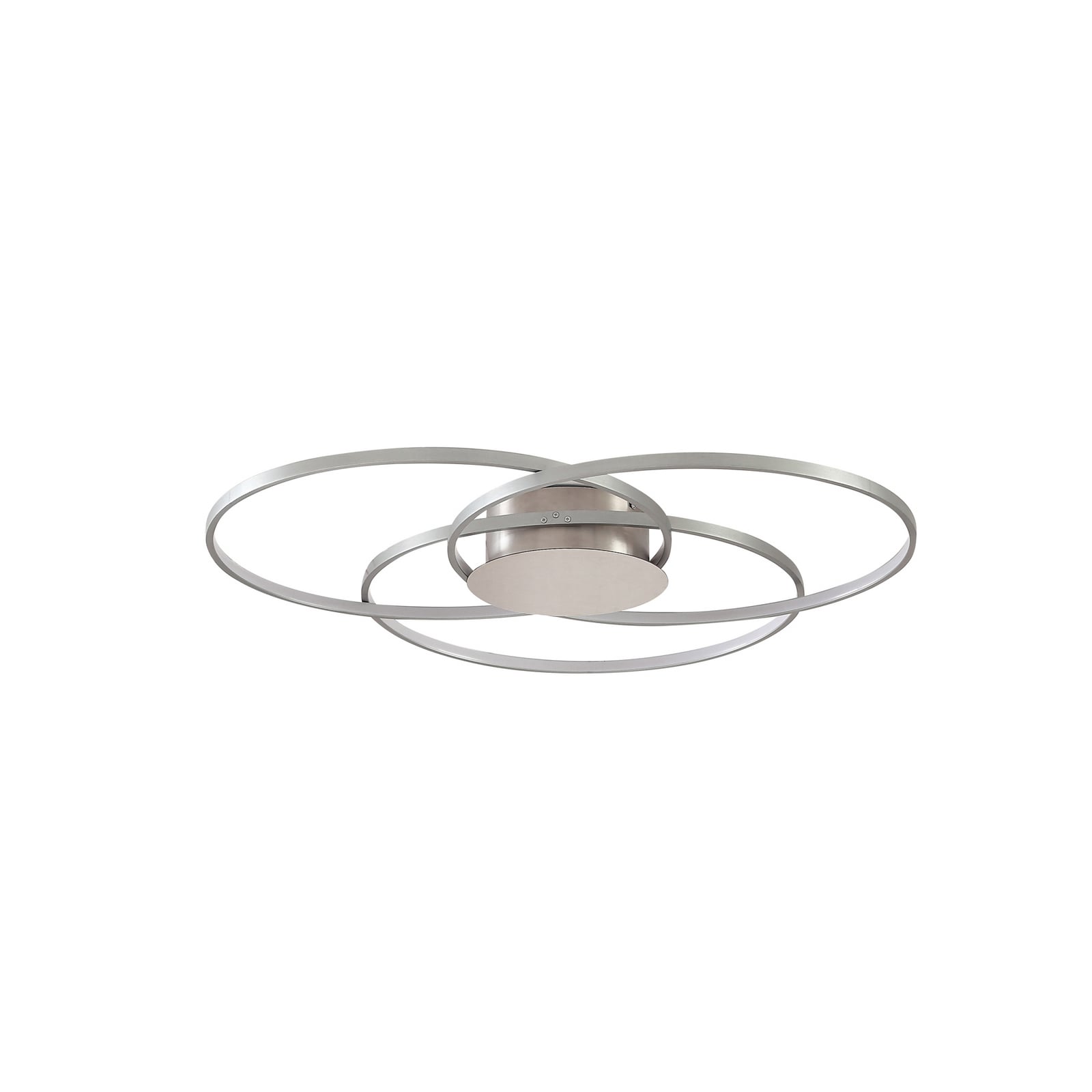 LED taklampe Riley dimbar aluminium Ø80 cm oversikt