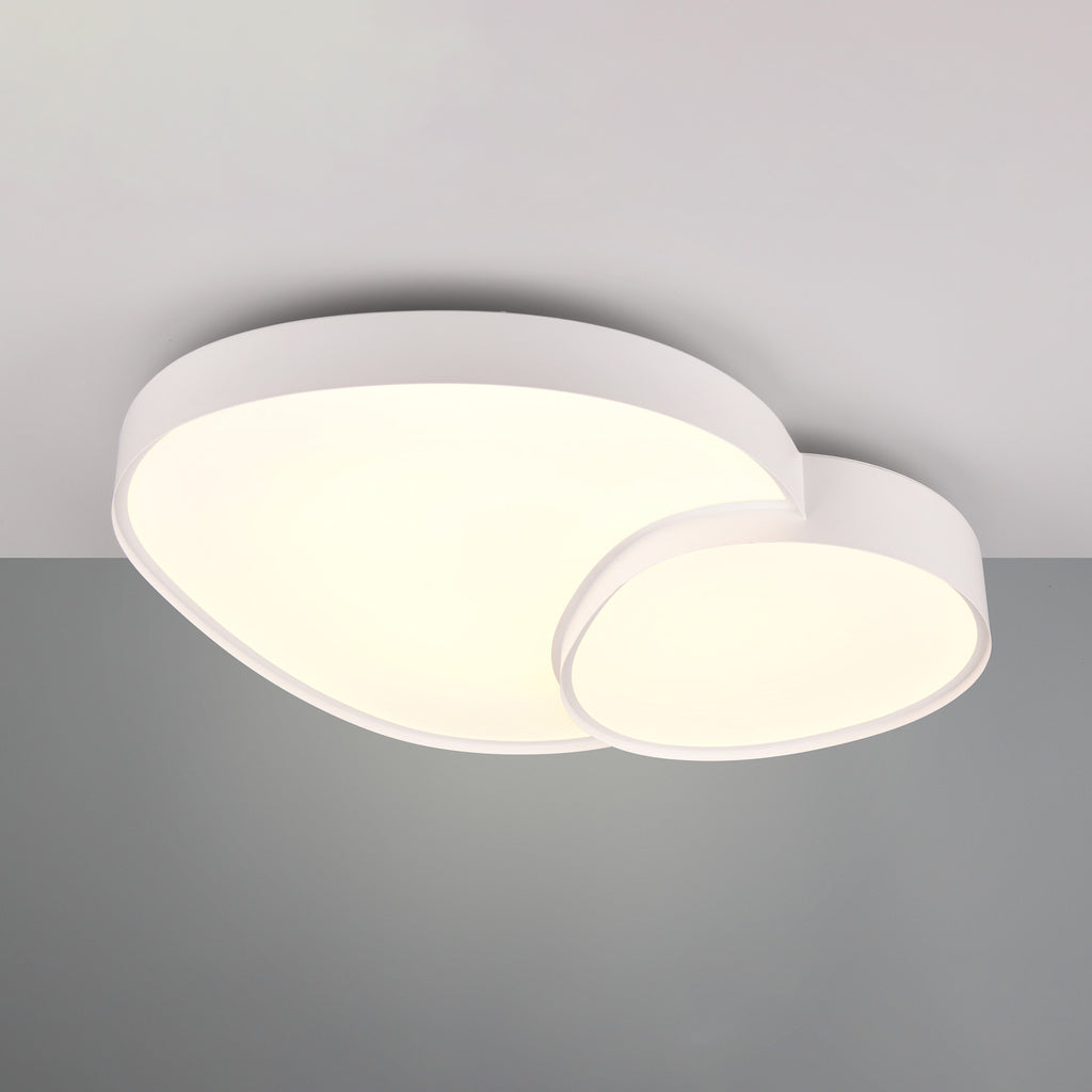 LED-taklampe Rise dimbar CCT med fjernkontroll nærbilde