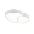 LED taklampe Rise hvit CCT dimbar med fjernkontroll forfra