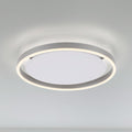 LED taklampe Ritus dimbar aluminium Ø39,3 cm forfra