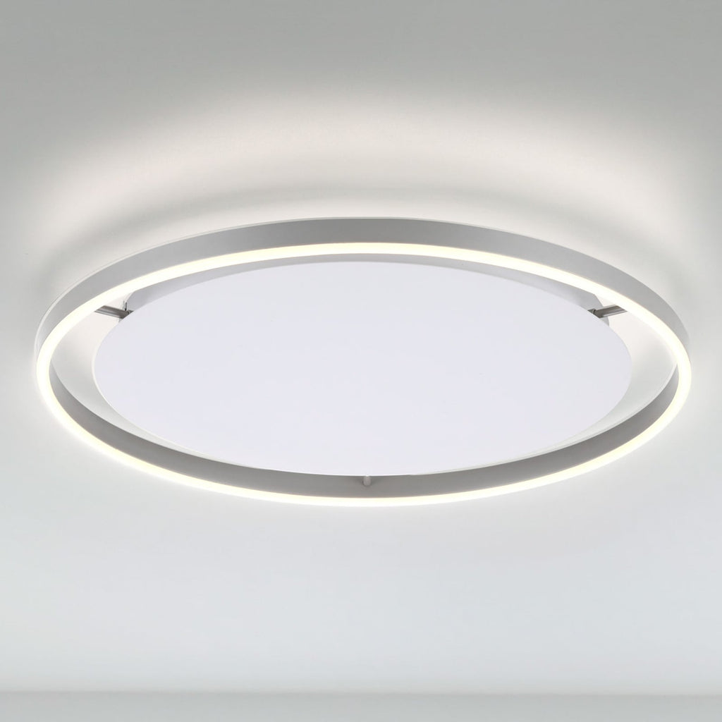 LED taklampe Ritus dimbar aluminium Ø58,5 cm 28W bakside
