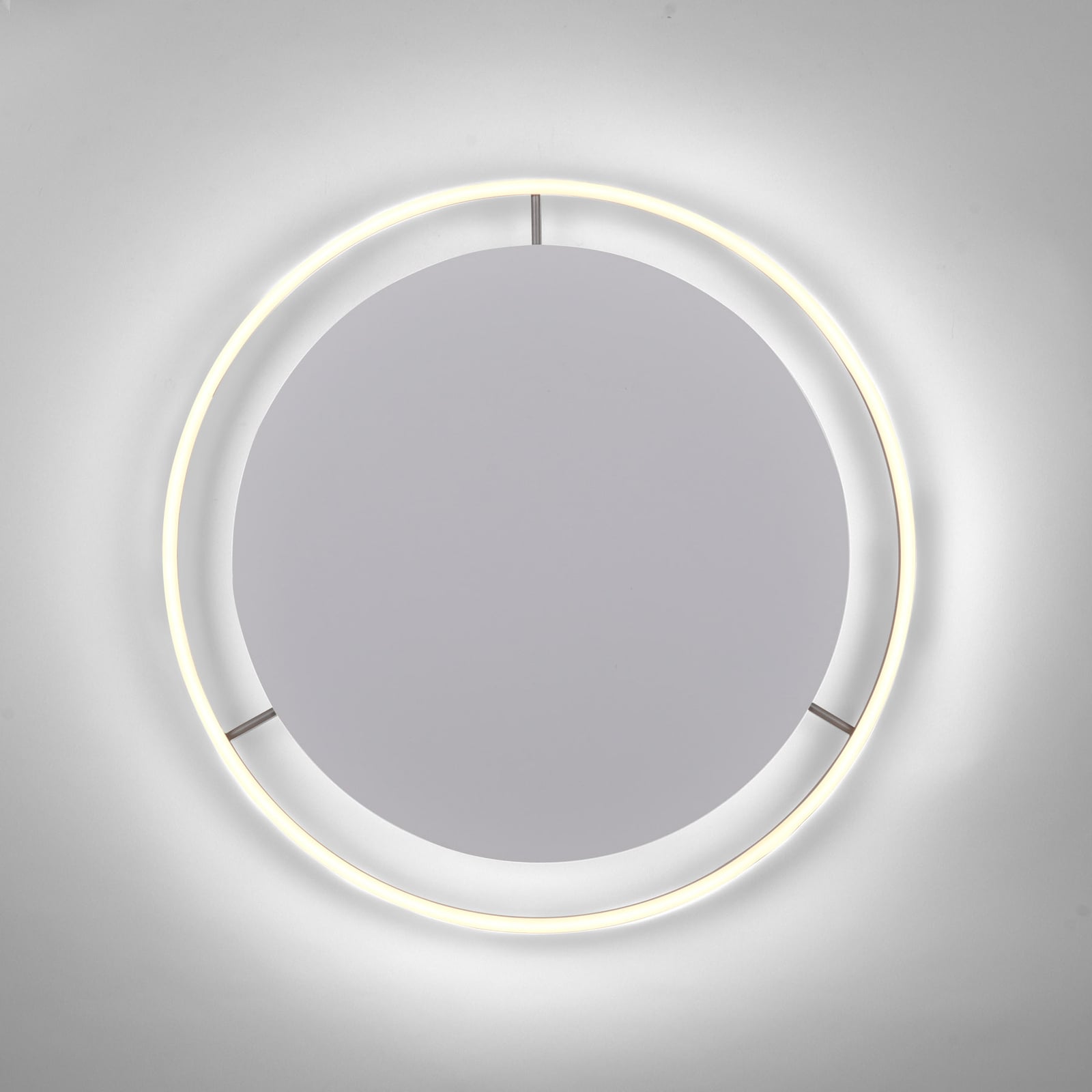 LED taklampe Ritus dimbar aluminium Ø58,5 cm 28W montert i rom