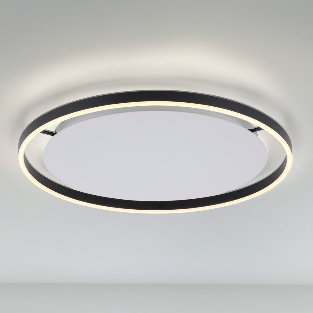 LED taklampe Ritus dimbar antrasitt Ø58,5 cm 28W varmhvit forfra