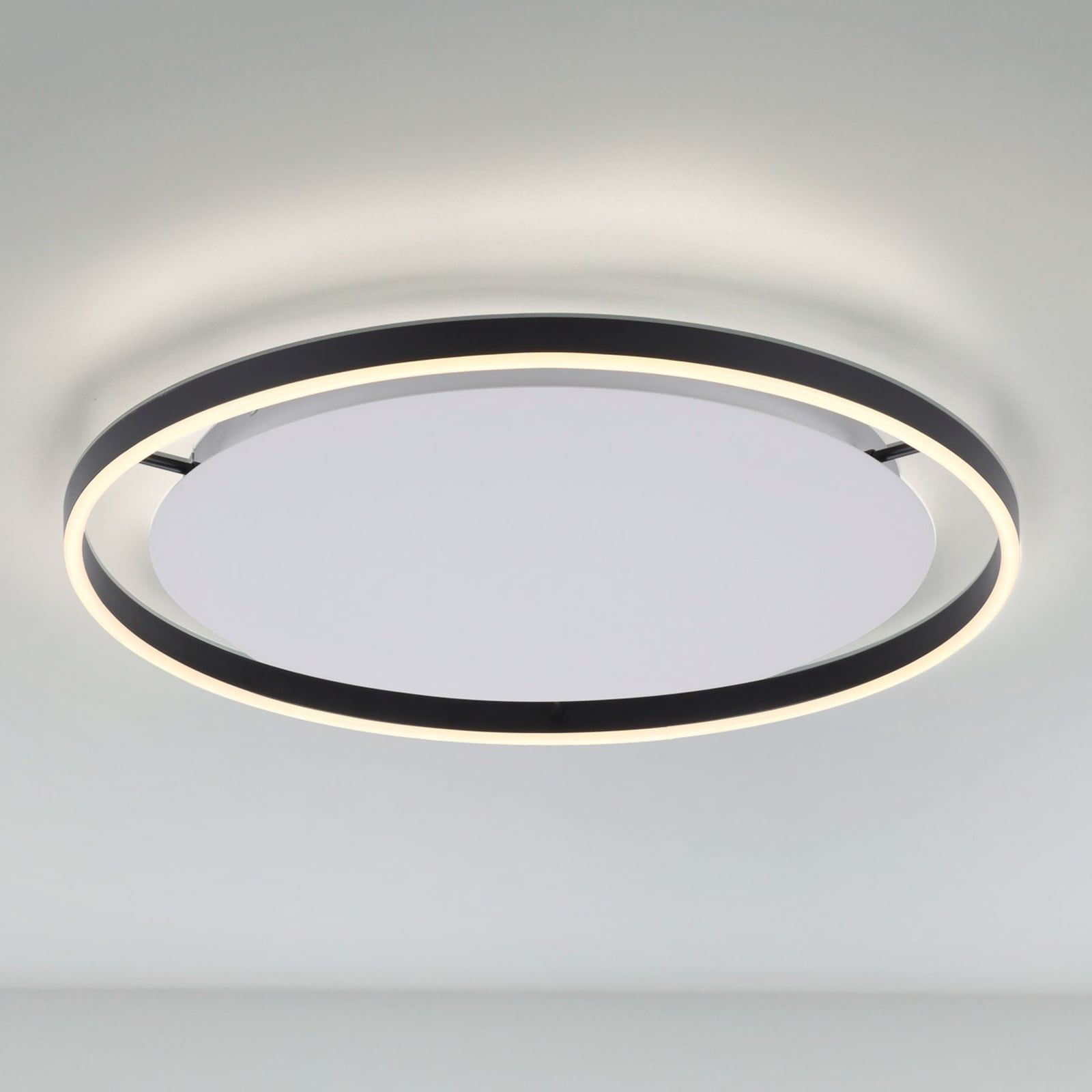 LED taklampe Ritus dimbar antrasitt Ø58,5 cm 28W varmhvit forfra