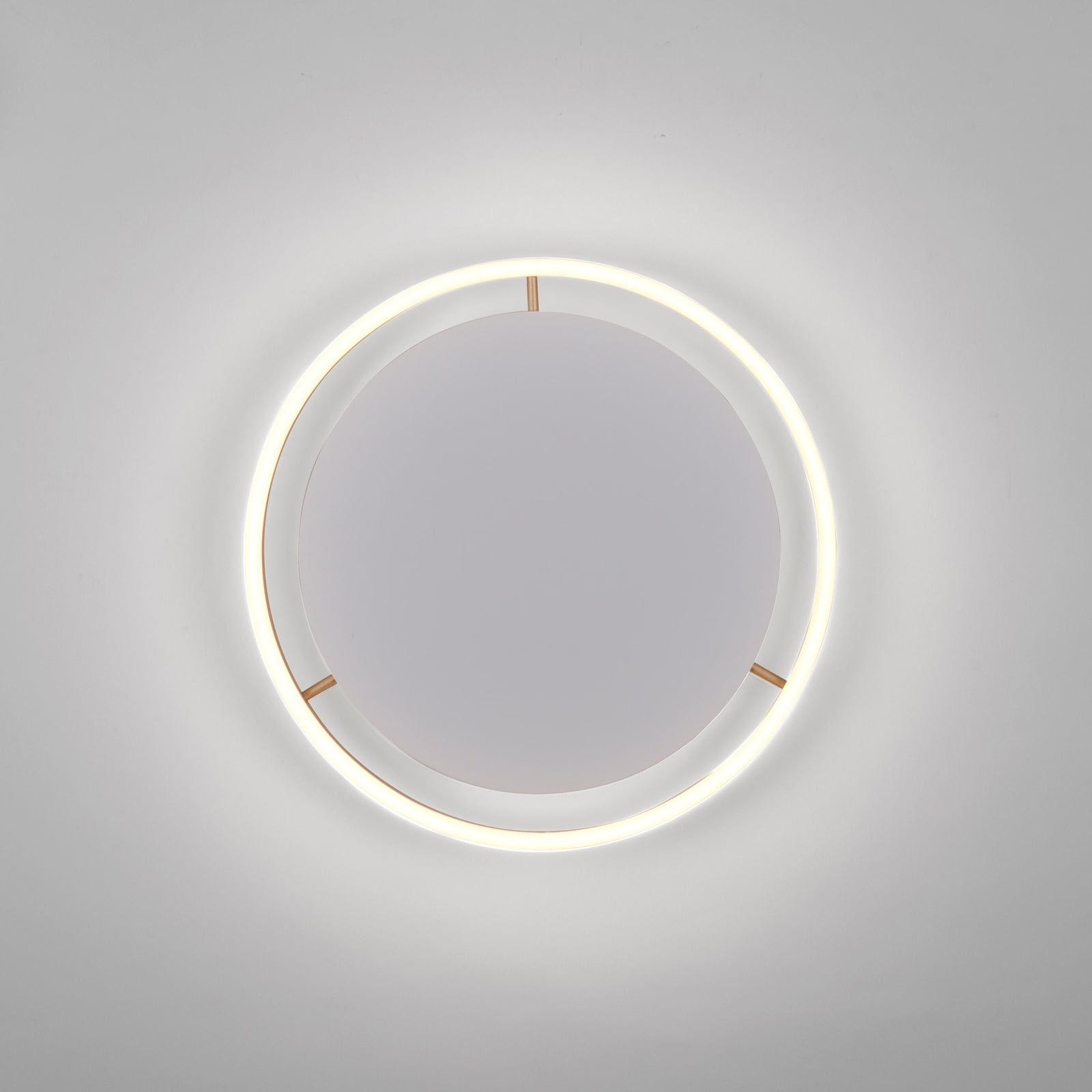 LED taklampe Ritus dimbar matt messing Ø39,3 cm 20W montert i rom
