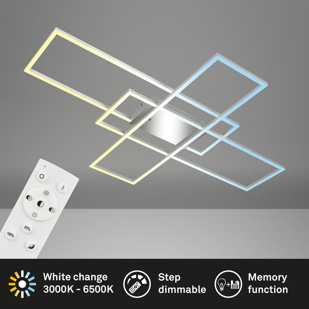 LED taklampe Roami dimbar CCT fjernkontroll sett forfra