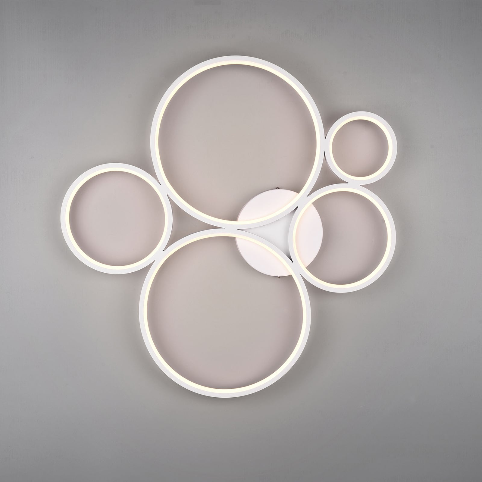Detalj av LED taklampe Rondo dimbar hvit matt