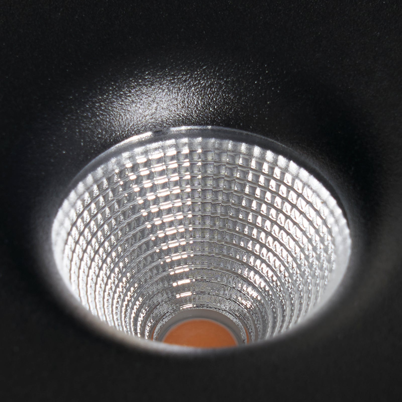 LED taklampe Rotari svart aluminium dimbar Ø12 cm 12W - Arcchio