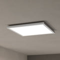 LED taklampe Rovito-Z dimbar CCT RGB IP44 39x39 cm forfra