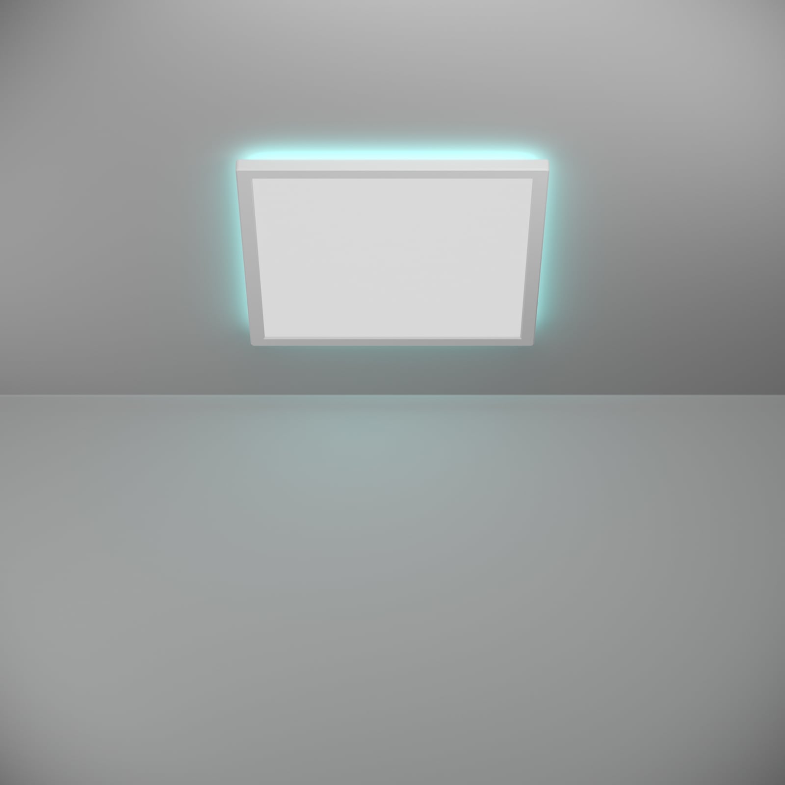 LED taklampe Rovito-Z dimbar CCT RGB IP44 39x39 cm side
