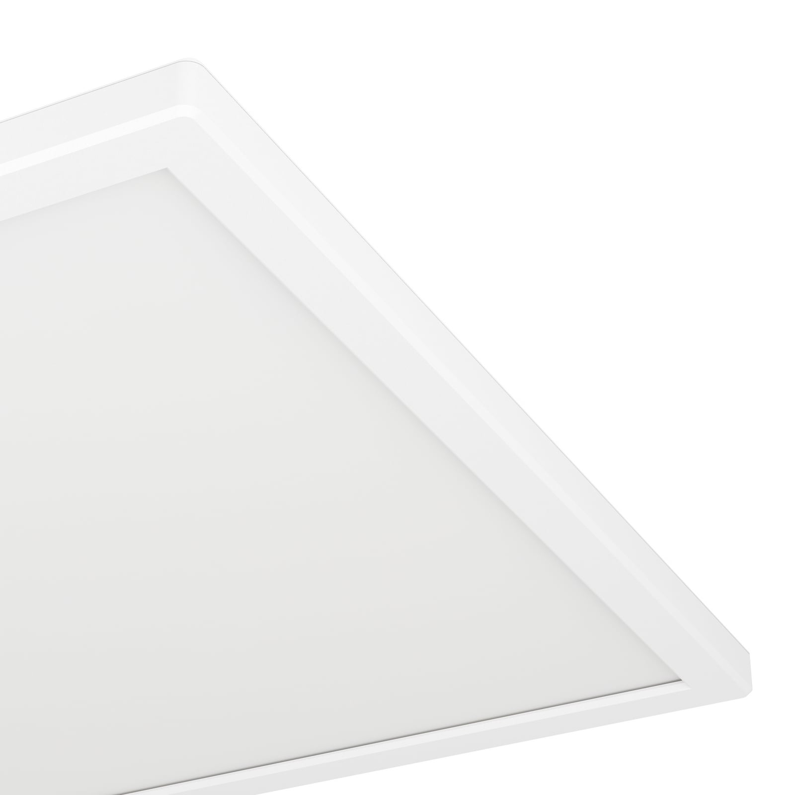 LED taklampe Rovito-Z dimbar CCT RGB IP44 39x39 cm fjernkontroll