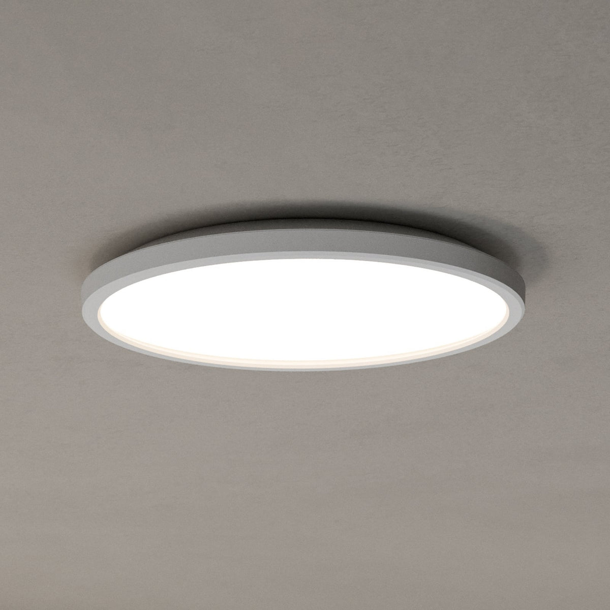 LED taklampe Rovito-Z dimbar RGB CCT Ø30 cm IP44 forfra