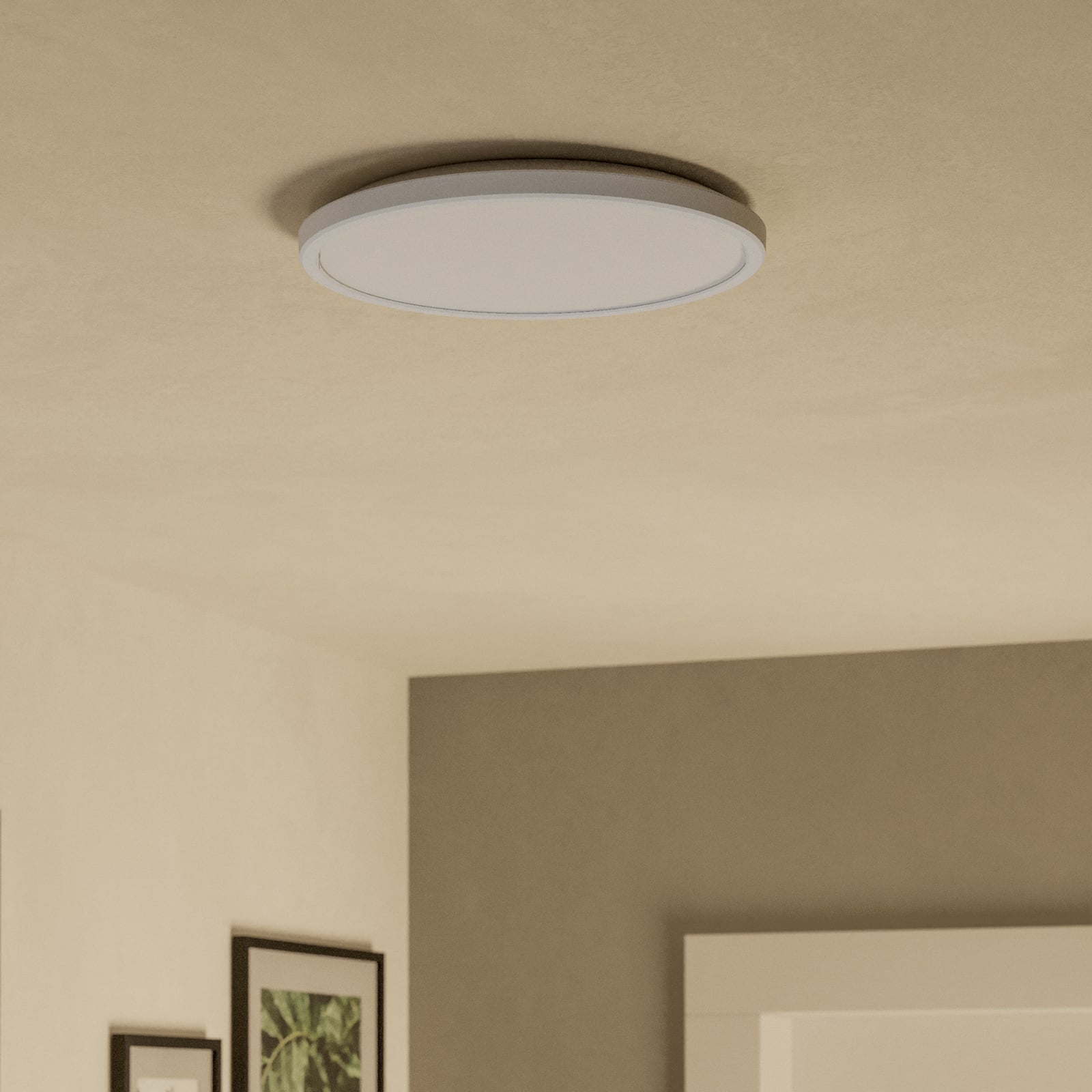 Montert LED taklampe Rovito-Z dimbar RGB CCT Ø30 cm IP44 i tak