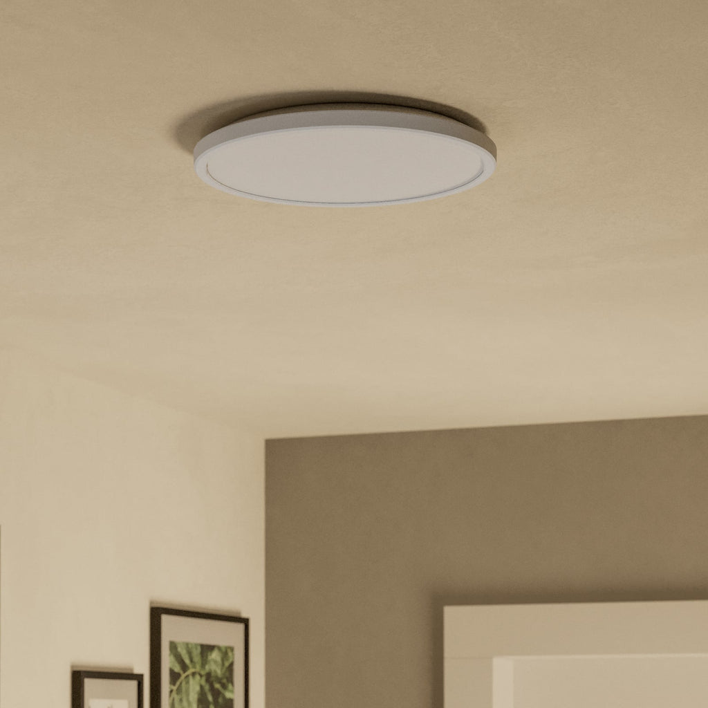 Montert LED taklampe Rovito-Z dimbar RGB CCT Ø30 cm IP44 i tak