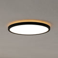 LED taklampe Rovito-Z dimbar RGB CCT svart forfra