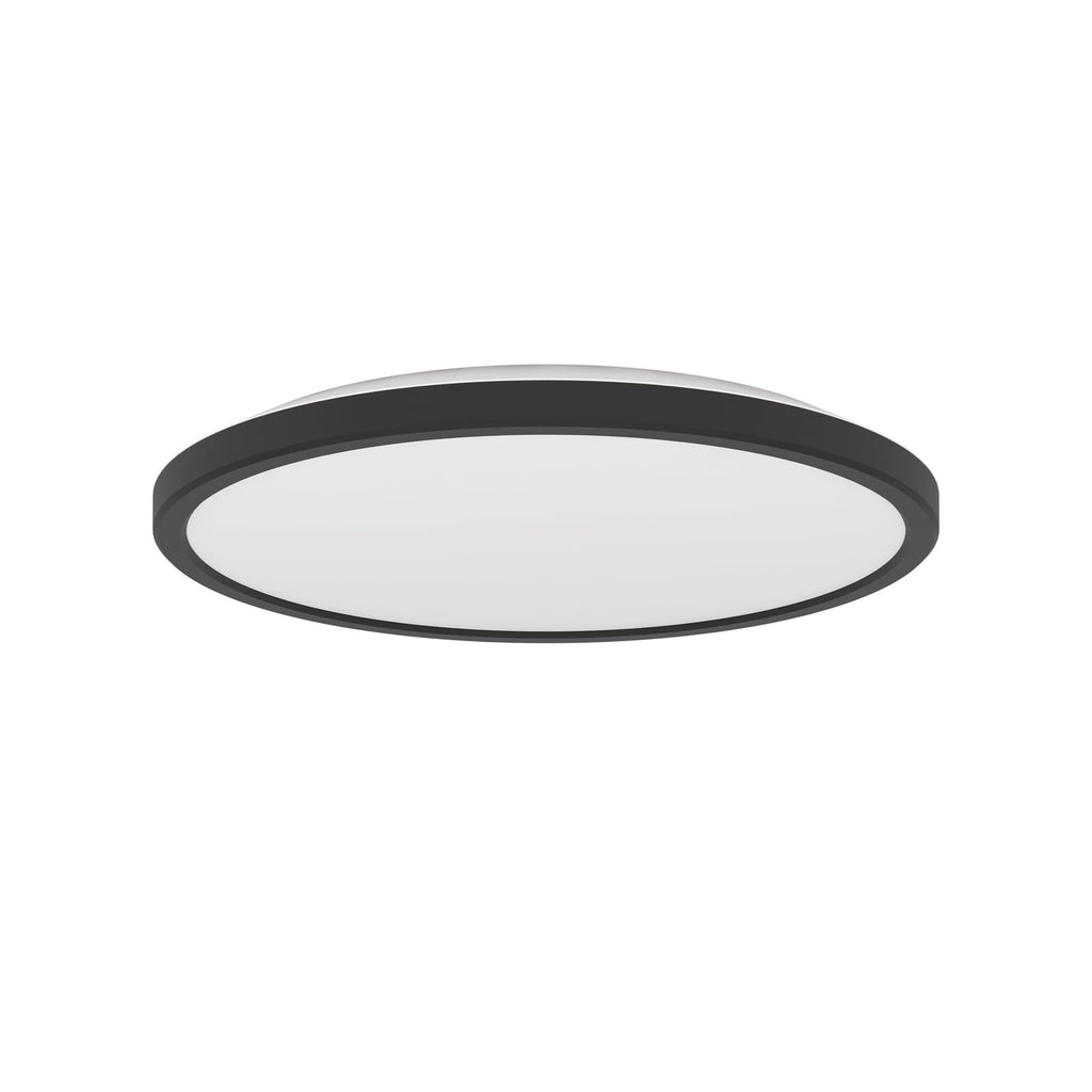 Nærbilde av LED taklampe Rovito-Z dimbar RGB CCT svart