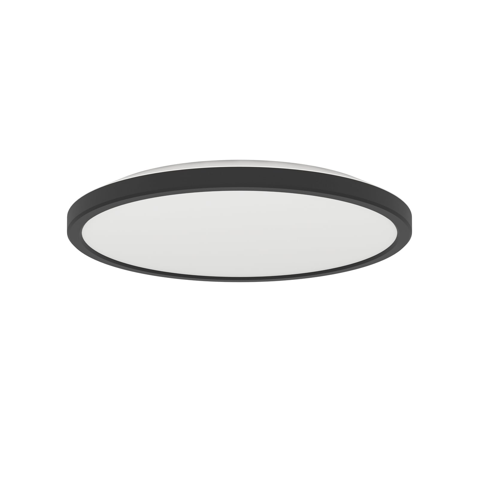 Nærbilde av LED taklampe Rovito-Z dimbar RGB CCT svart
