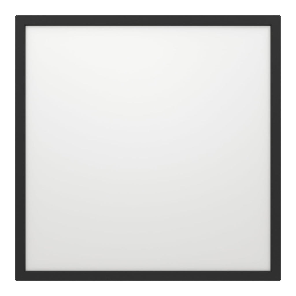 Oversikt over LED taklampe Rovito-Z RGBW dimbar 50x50 cm svart IP44 design