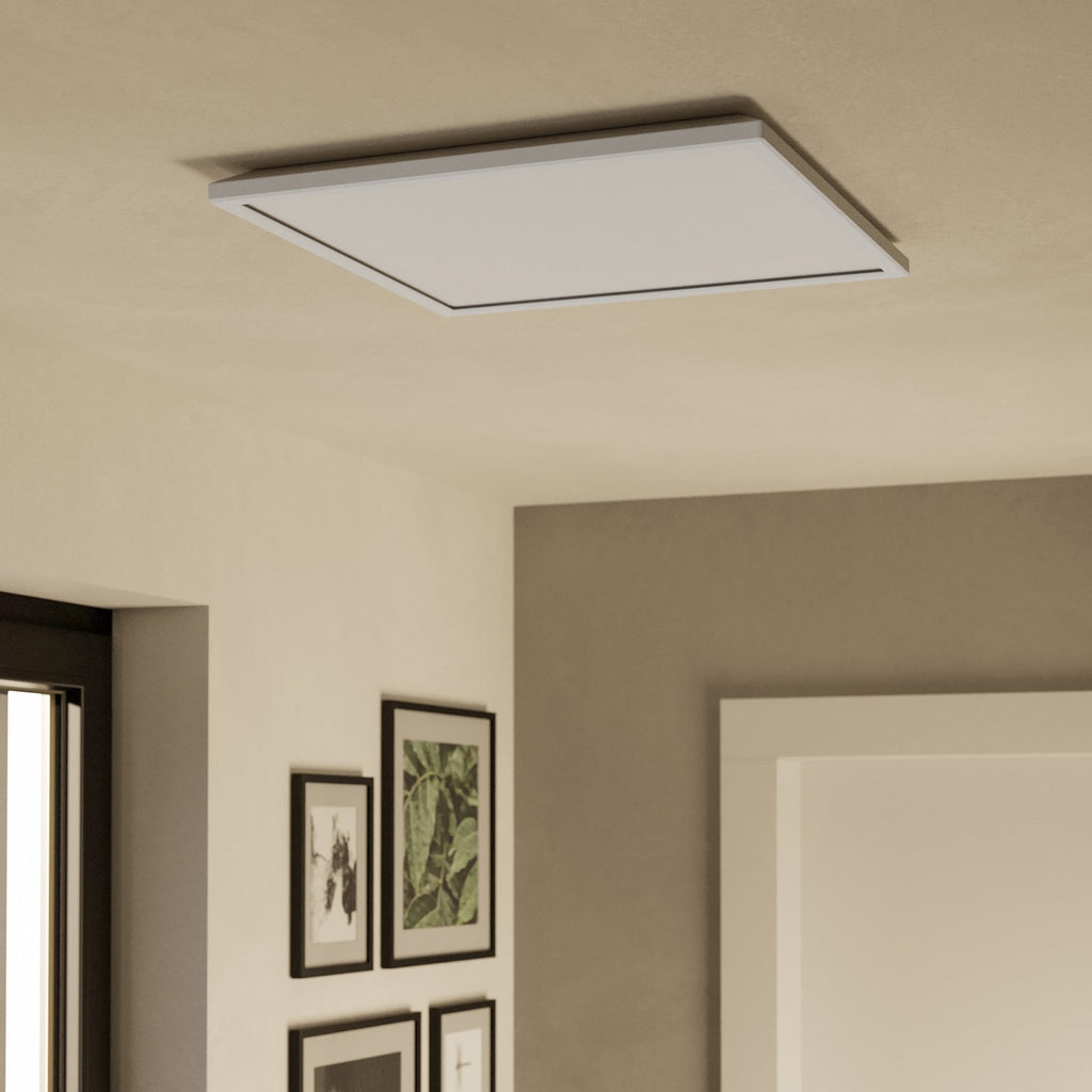 LED taklampe Rovito-Z smart dimbar hvit 50x50 cm IP44 montert