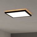 LED taklampe Rovito-Z smart dimbar RGB 29x29 cm svart IP44 forfra