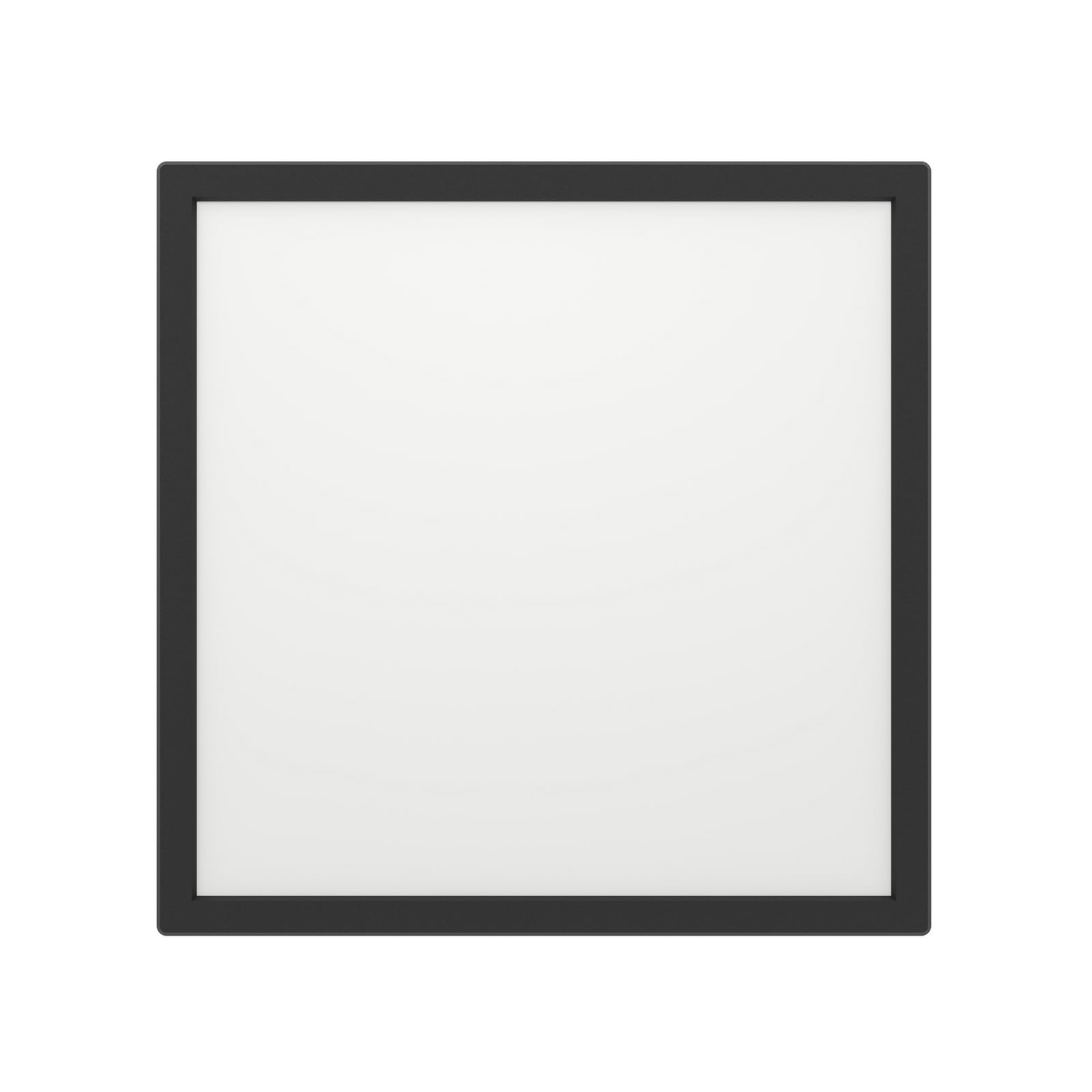 LED taklampe Rovito-Z smart dimbar RGB 29x29 cm svart IP44 installasjon