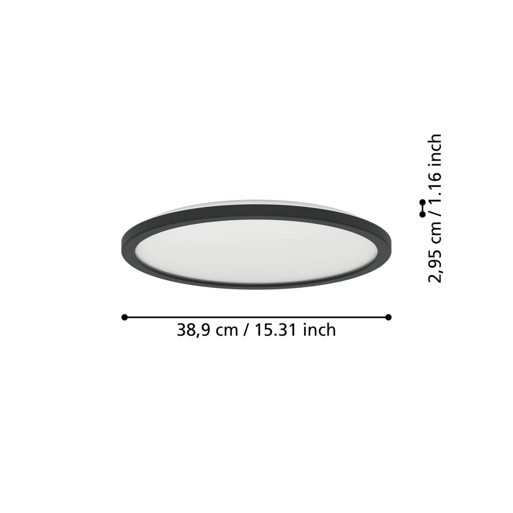 LED taklampe Rovito-Z nærbilde av LED-lys