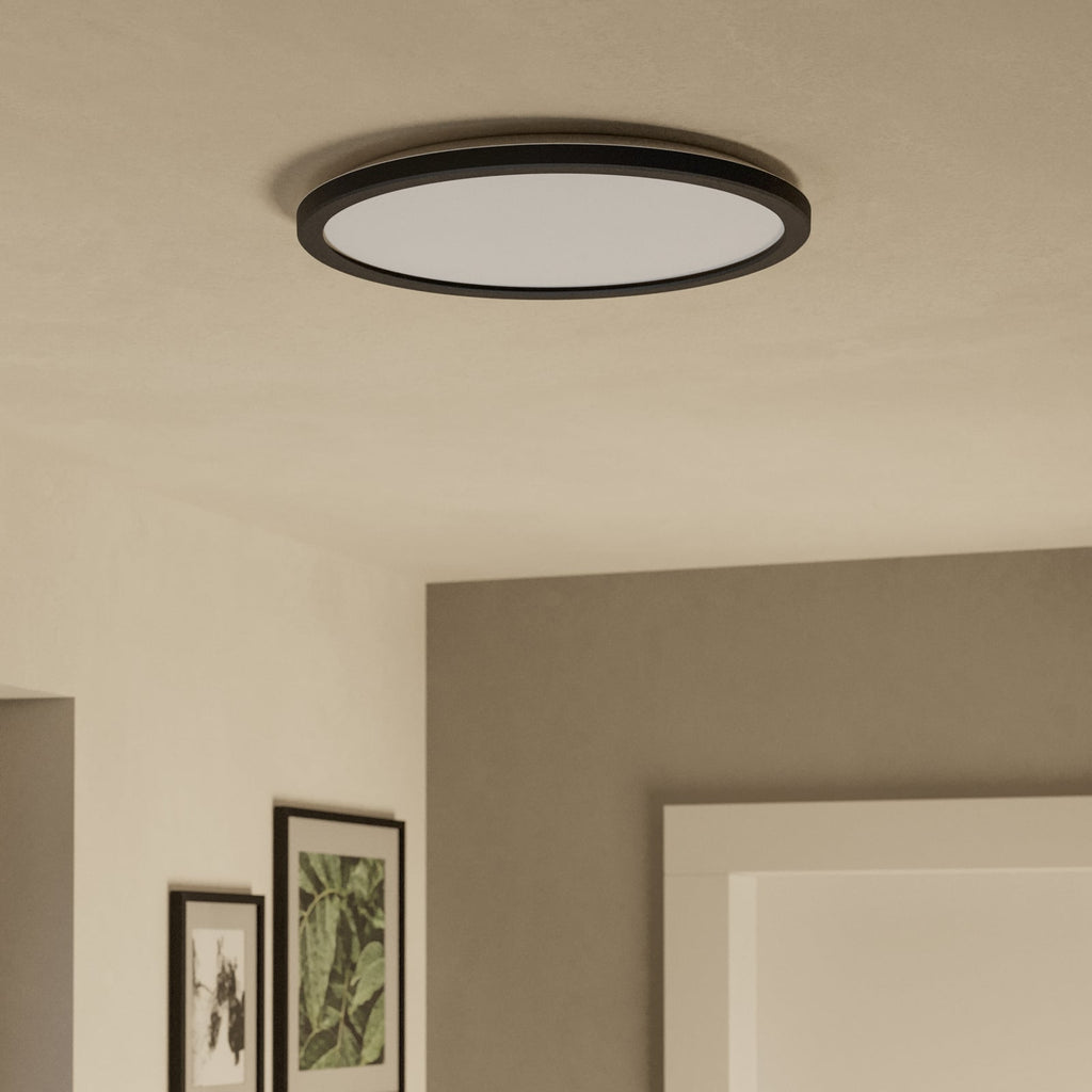 LED taklampe Rovito-Z montert i tak