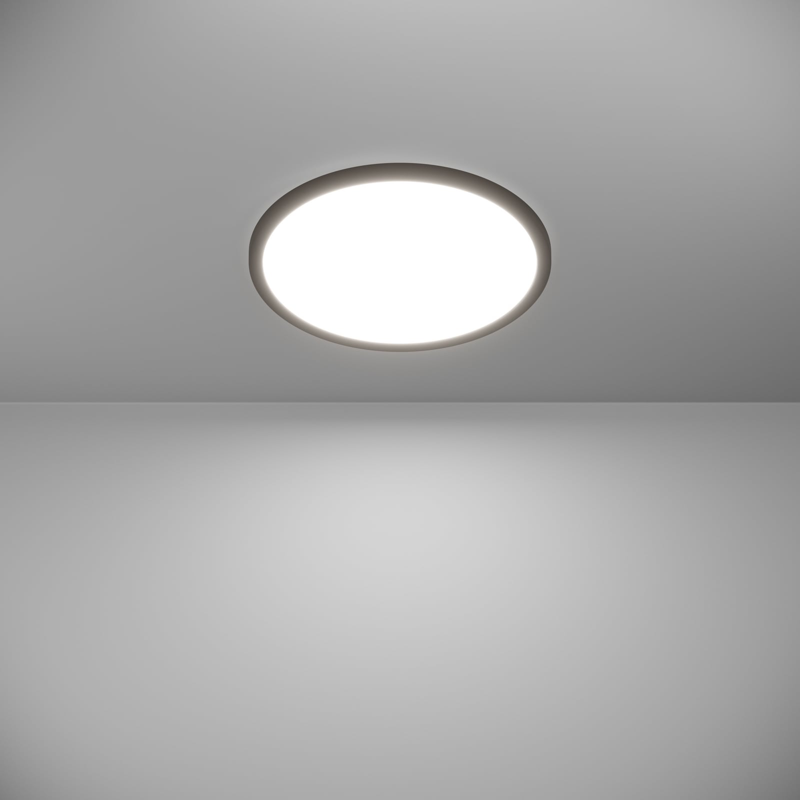 LED taklampe Rovito-Z smart dimbar RGB Ø39 cm svart IP44 - EGLO connect
