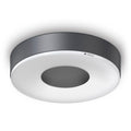 LED-taklampe RS 200 C antrasitt Ø26 cm dimbar IP54 forfra