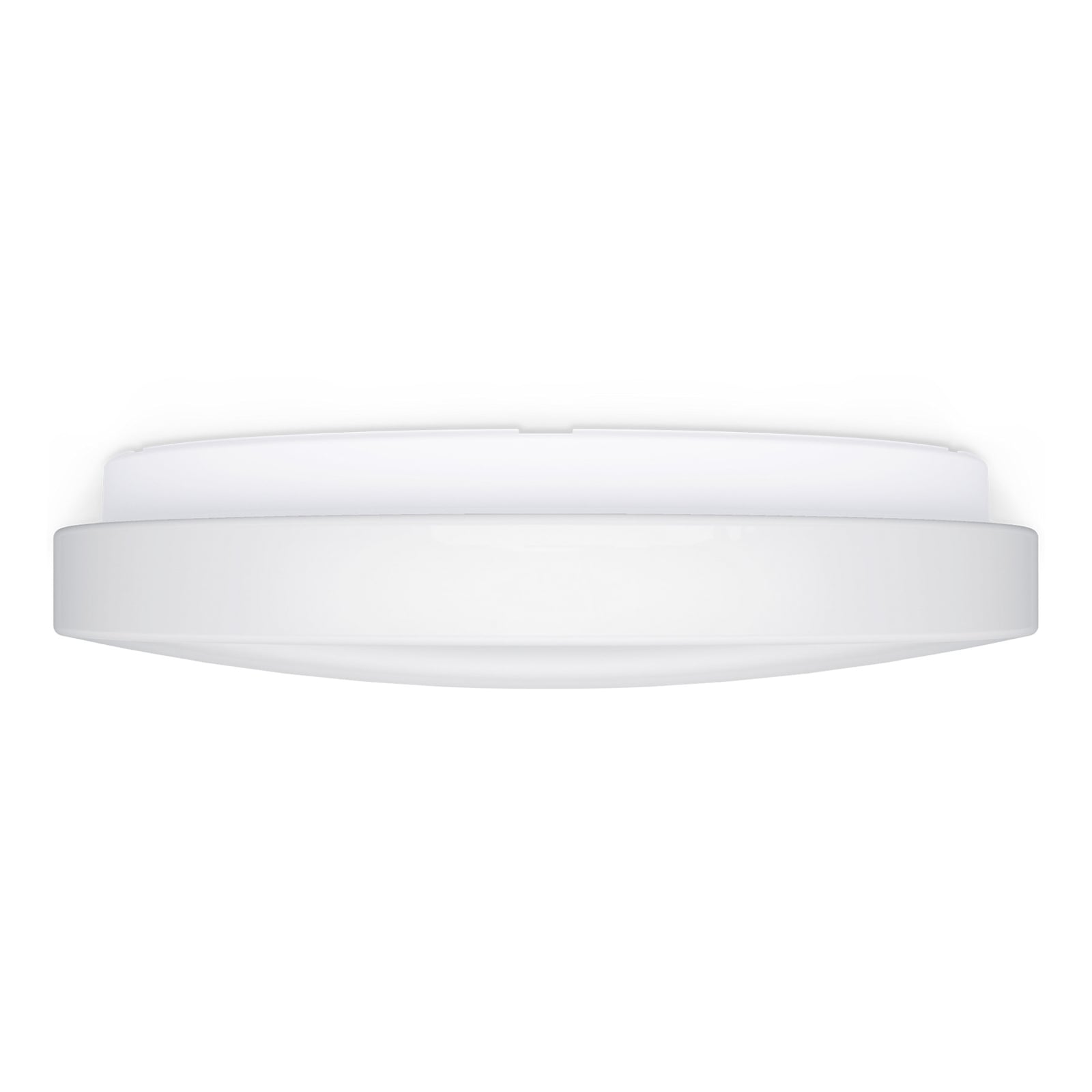 LED taklampe RS Pro Flat hvit Ø27 cm 4000K IP54 bakside