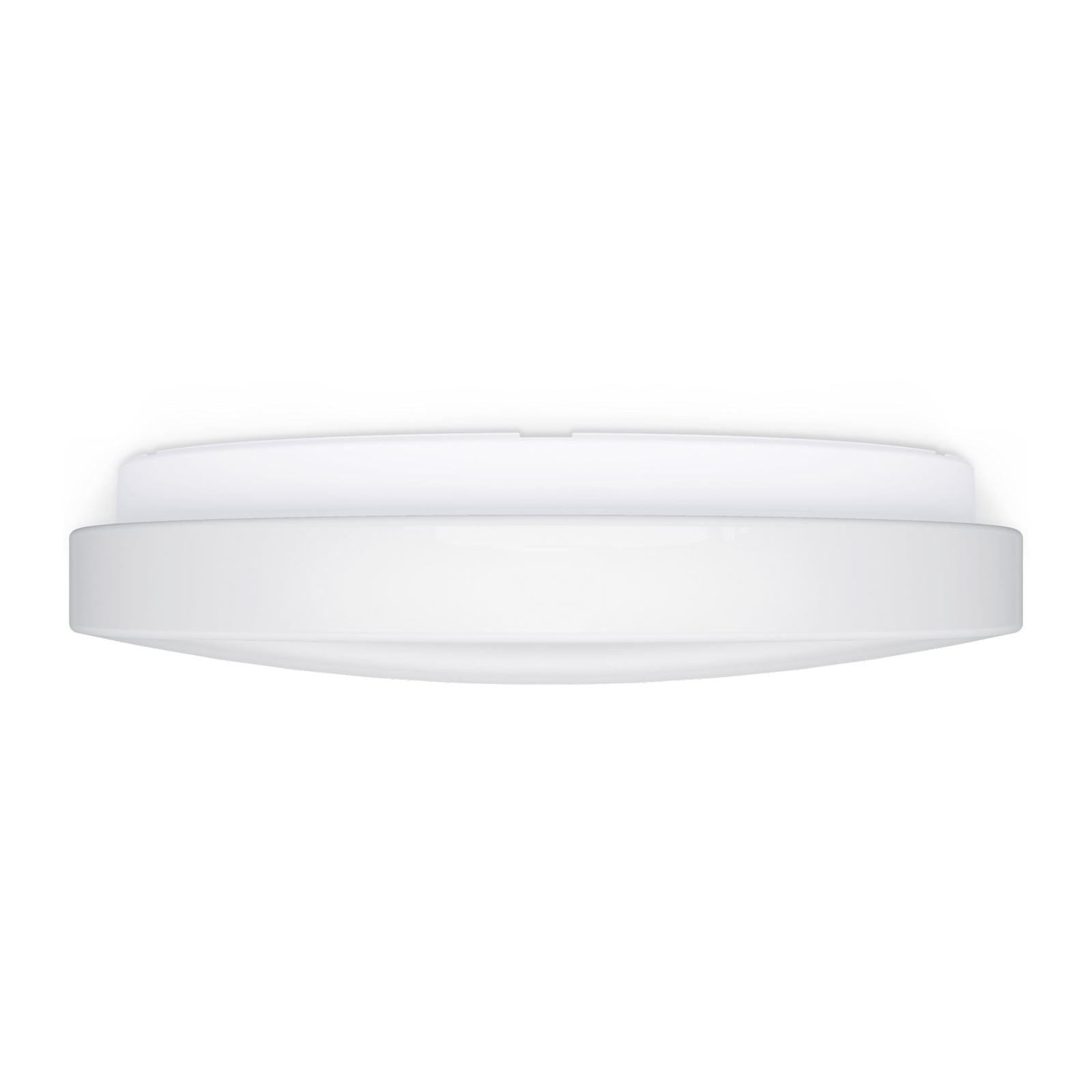 Bakside av LED taklampe RS Pro P1 Flat S med monteringsdetaljer