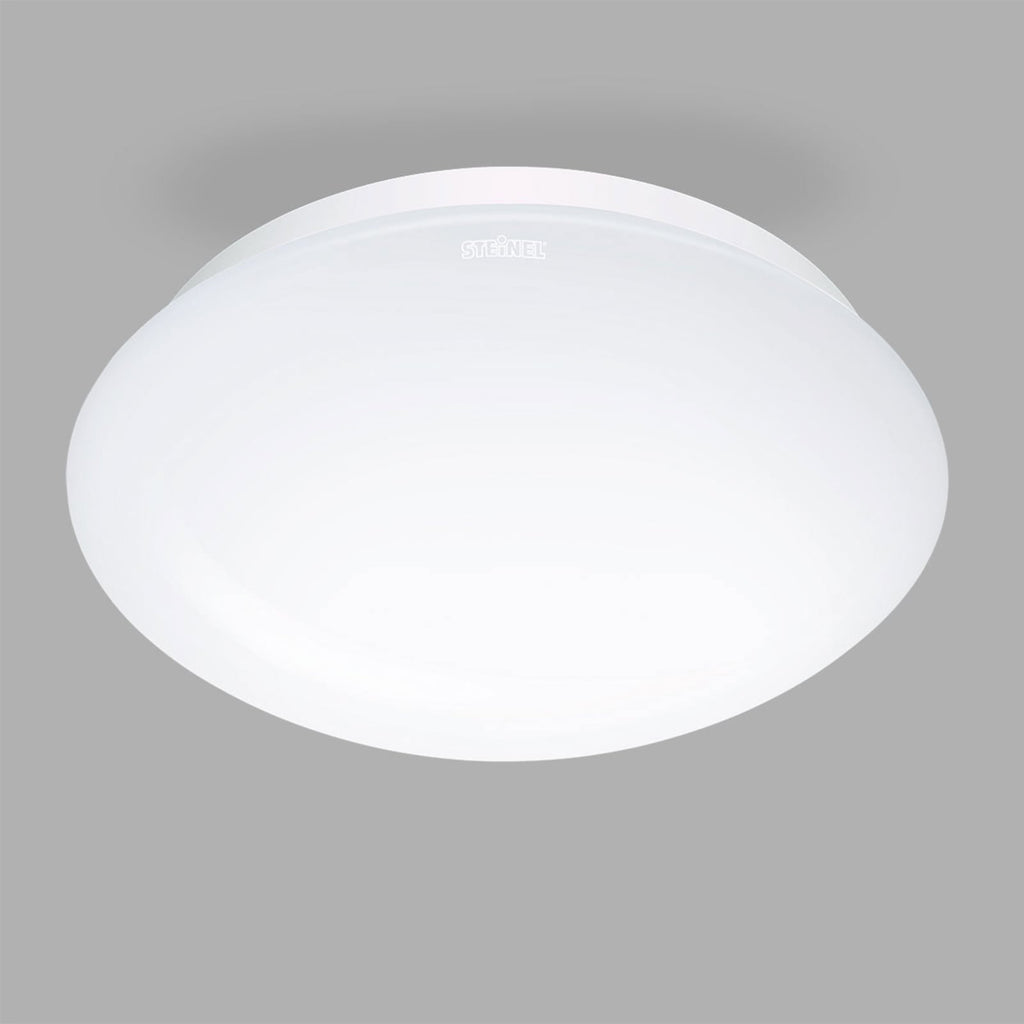 LED taklampe RS PRO P1 hvit Ø28 cm 4000K IP54 front