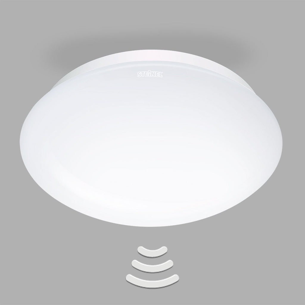 LED taklampe RS Pro P1 S med bevegelsessensor forfra